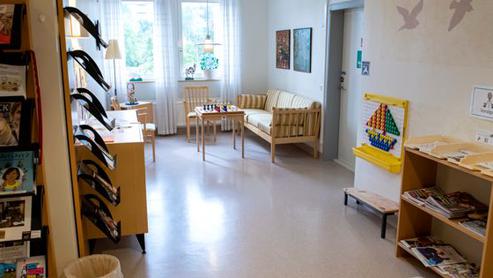 Barn och ungdomshabiliteringen i Karlskoga- Väntrum